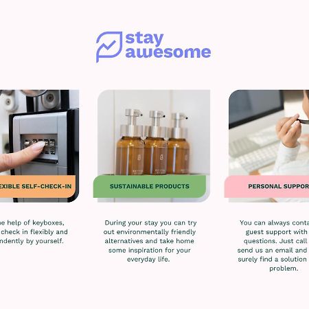 Stay Awesome - Modernes Apartment Am Botanischen Garten Kassel Exterior photo
